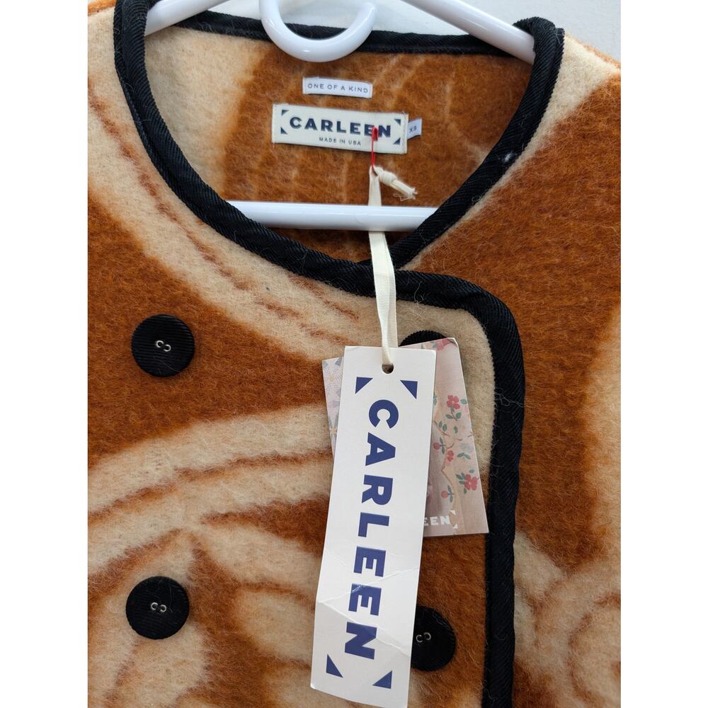 Carleen 100% Wool Blanket Coat – Size XS (NWT, One of a Kind) - Picture 7 of 9